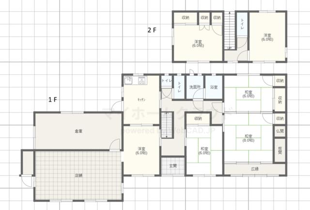 detached 大分県速見郡日出町大字真那井 地図を見る