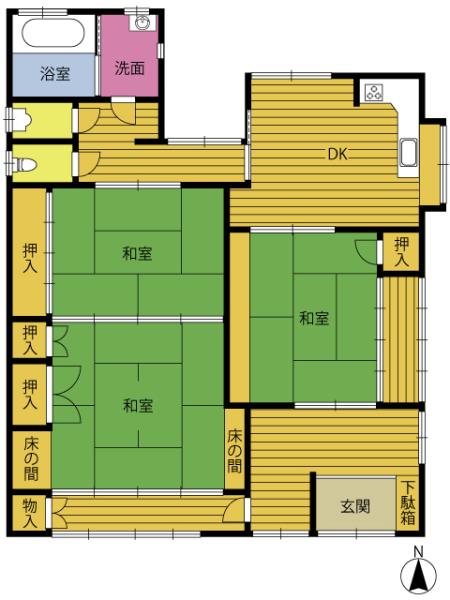 detached 大分県速見郡日出町大字川崎