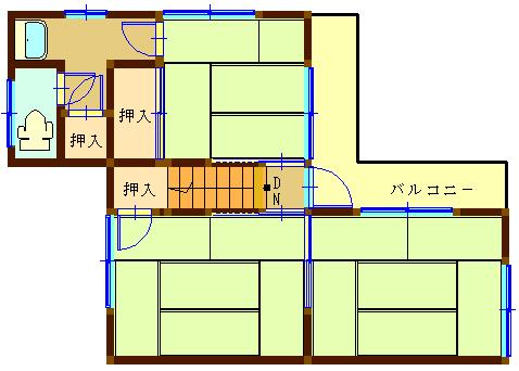 detached 大分県佐伯市東町 地図を見る