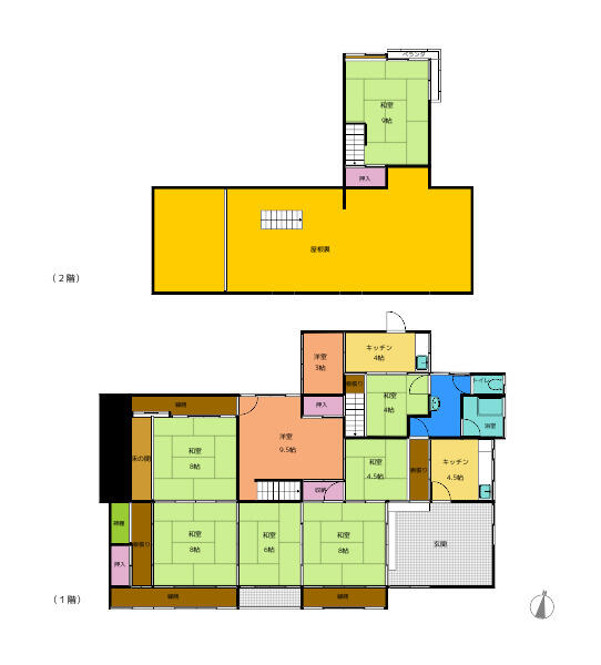 detached 大分県宇佐市大字四日市常徳 地図を見る