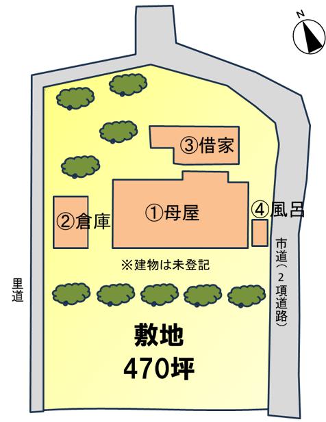 detached 大分県宇佐市大字四日市常徳 地図を見る