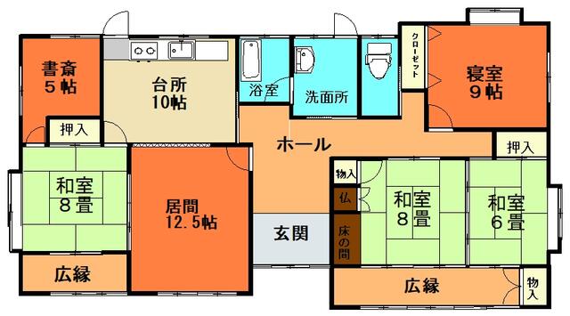 detached 大分県豊後大野市大野町矢田 地図を見る