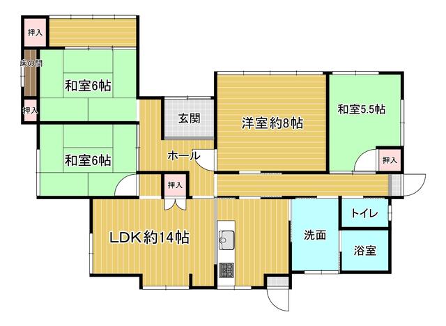 detached 大分県玖珠郡玖珠町大字塚脇 地図を見る