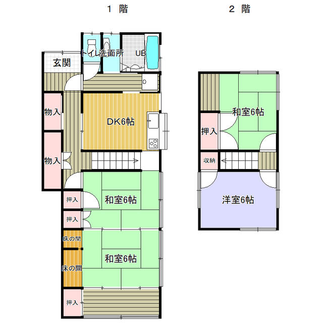 detached 大分県臼杵市大字市浜新地 地図を見る