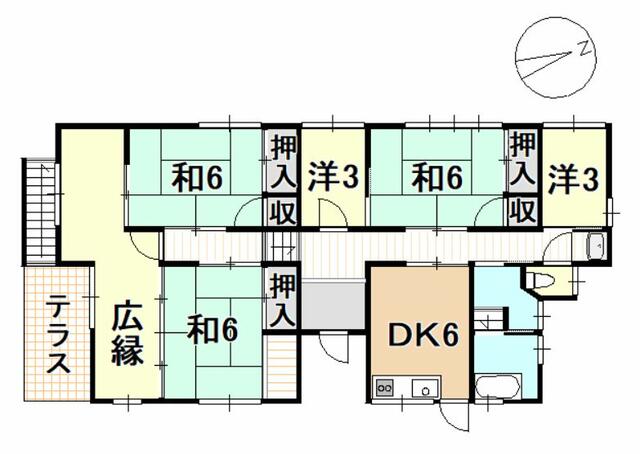 detached 大分県別府市亀川中央町 地図を見る