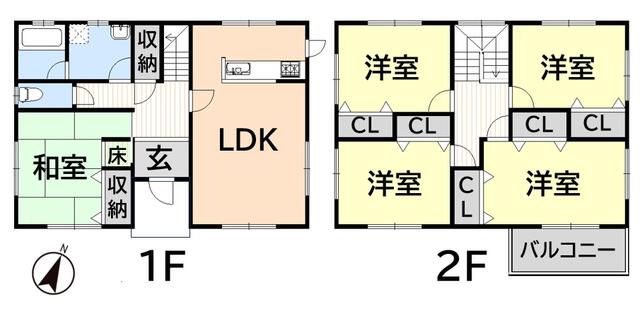 大分県大分市の一戸建て | 1390万円 | 5LDK | 236.07m² | Akiyama house finder