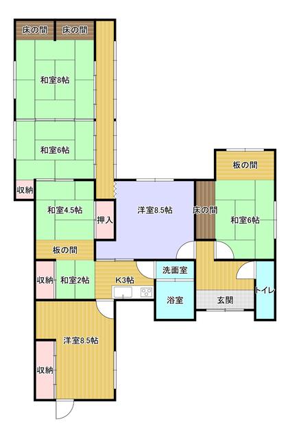 大分県佐伯市の一戸建て | 1100万円 | 6K | 315.7m² | Akiyama house finder