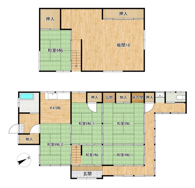 detached 大分県大分市大字神崎 地図を見る