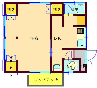 収納多め