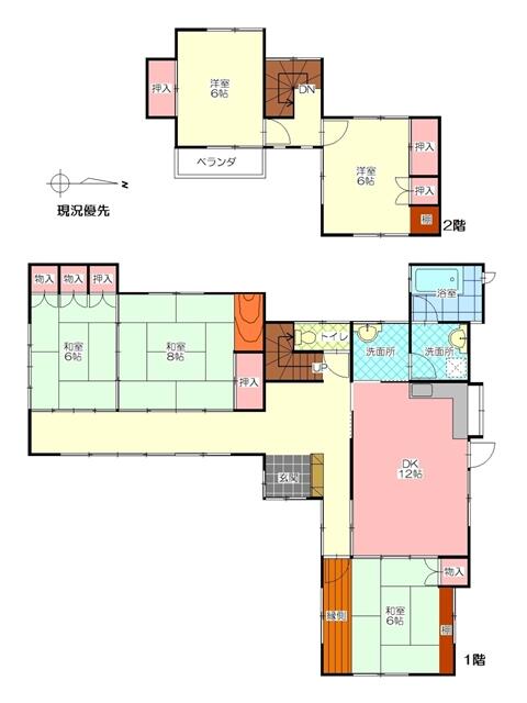 detached 大分県別府市大字鶴見 地図を見る