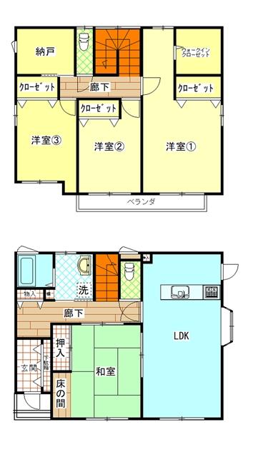 detached 大分県速見郡日出町大字藤原 地図を見る