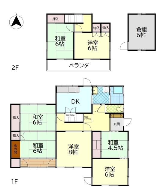 detached 大分県速見郡日出町大字豊岡 地図を見る