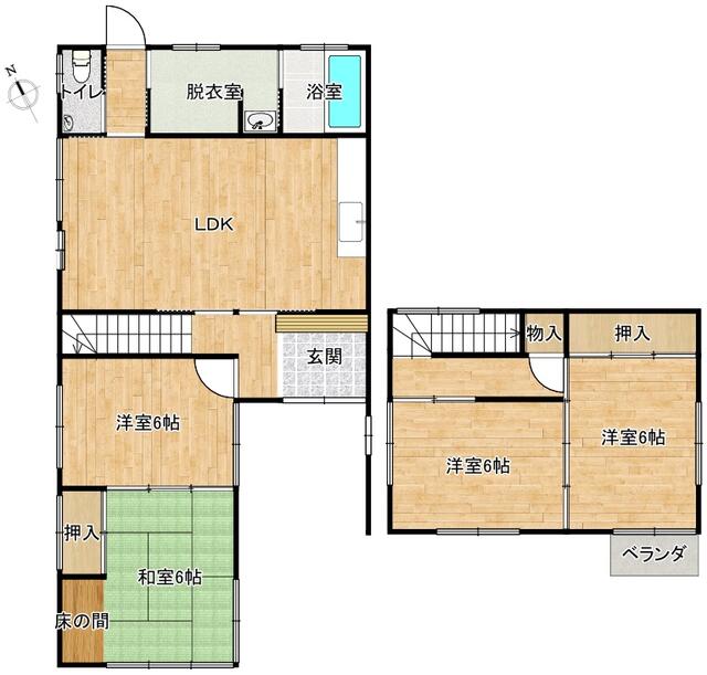 detached 宮崎県宮崎市大字熊野 地図を見る