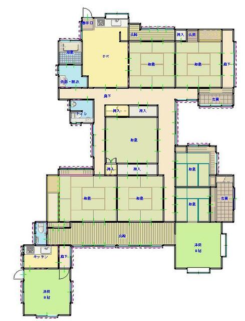 detached 宮崎県小林市真方 地図を見る