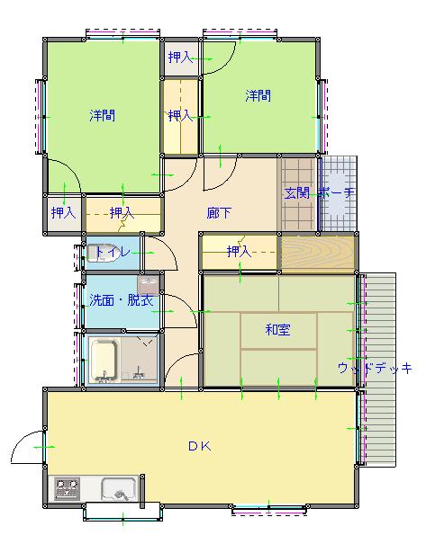 detached 宮崎県小林市堤