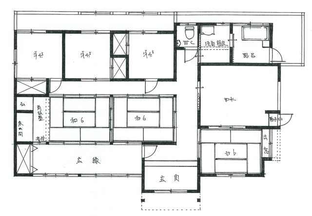 鹿児島県霧島市の一戸建て | 740万円 | 6DK | 345.09m² | Akiyama house finder