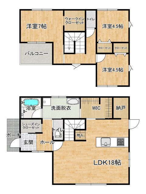detached 鹿児島県姶良市下名 地図を見る
