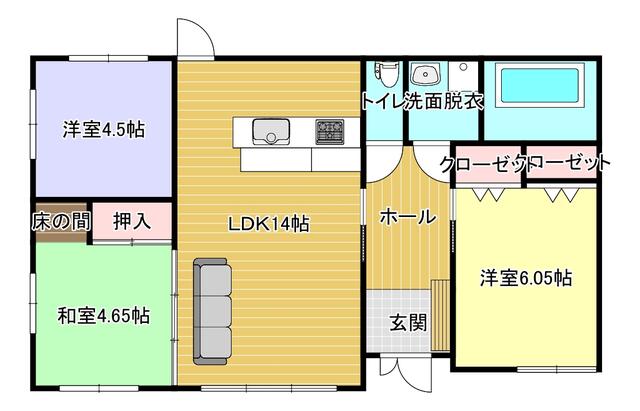 house for sale in Kanoya, Kagoshima | ¥7,800,000 | 3LDK | Akiyama hou…