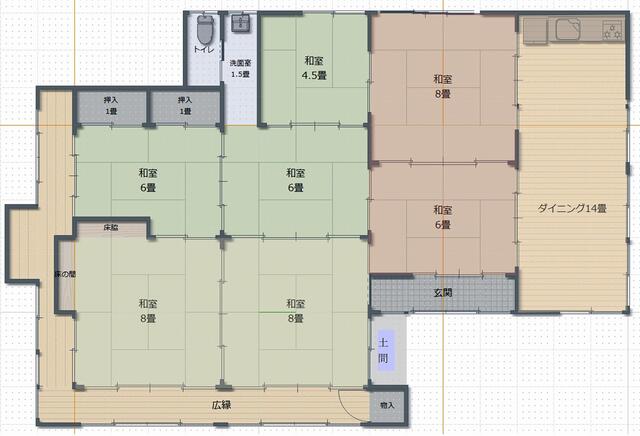 detached 鹿児島県曽於市財部町北俣 地図を見る