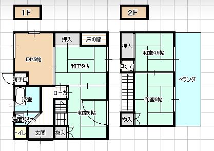 鹿児島県鹿児島市の一戸建て | 590万円 | 4DK | 122.88m² | Akiyama house finder