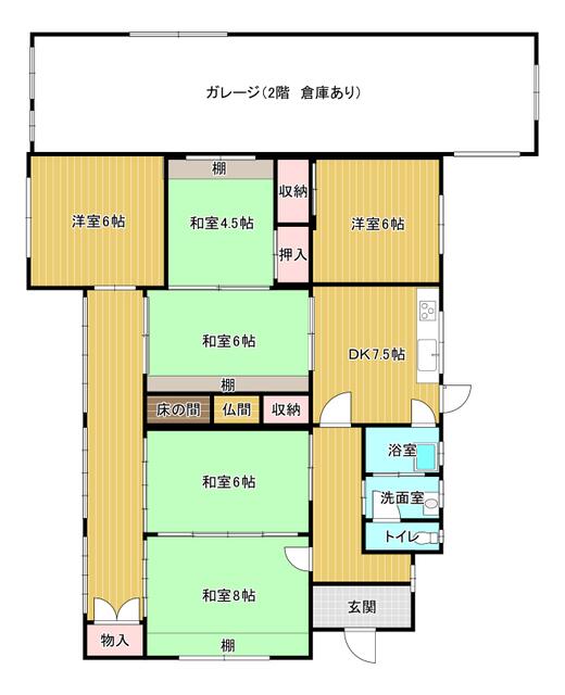 detached 鹿児島県出水市高尾野町下高尾野 地図を見る