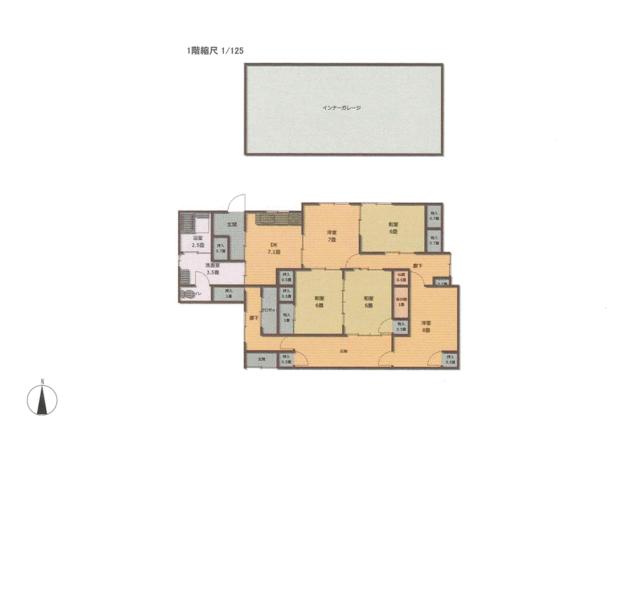 detached 鹿児島県日置市日吉町吉利 地図を見る