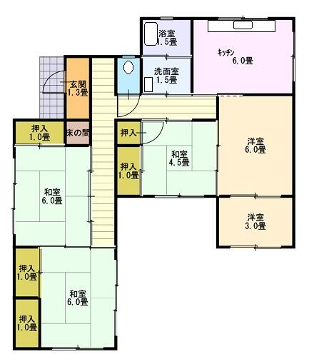 detached 鹿児島県姶良市平松 地図を見る