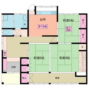 house for sale in 鹿児島市, Kagoshima | ¥31,550,000 | 3DK | Akiyama house…
