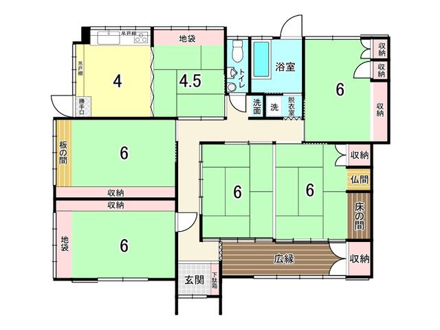 detached 鹿児島県南九州市頴娃町御領 地図を見る