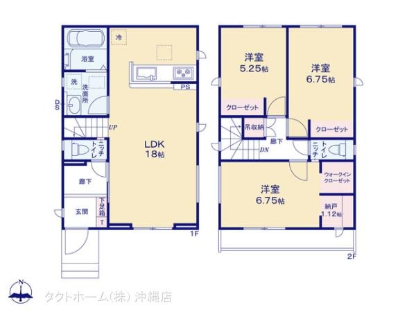 detached 沖縄県浦添市港川１丁目 地図を見る