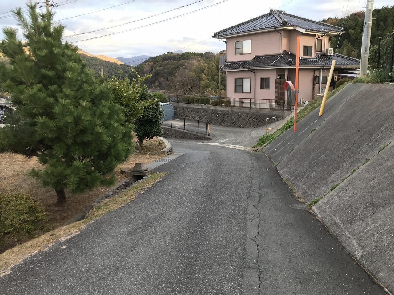現地土地（前面道路含む）