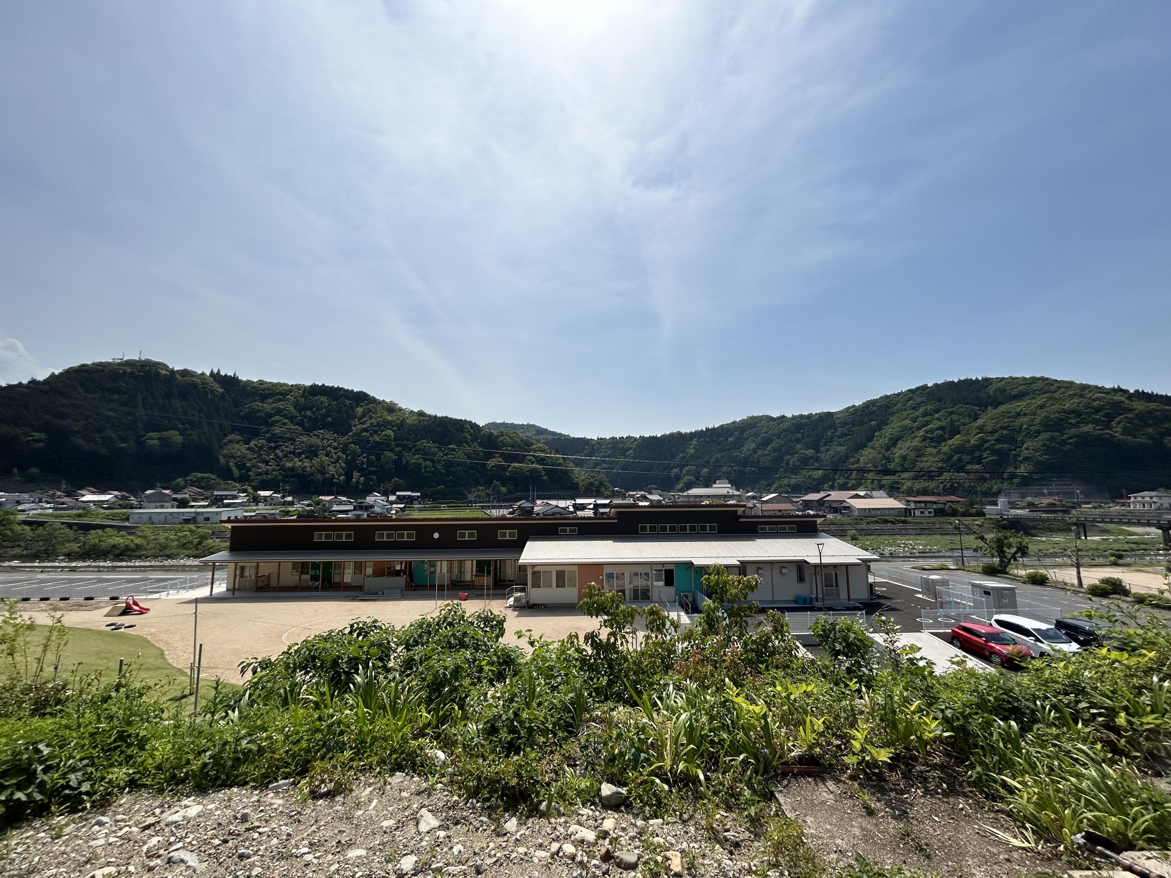 現地土地／晴天時の風景