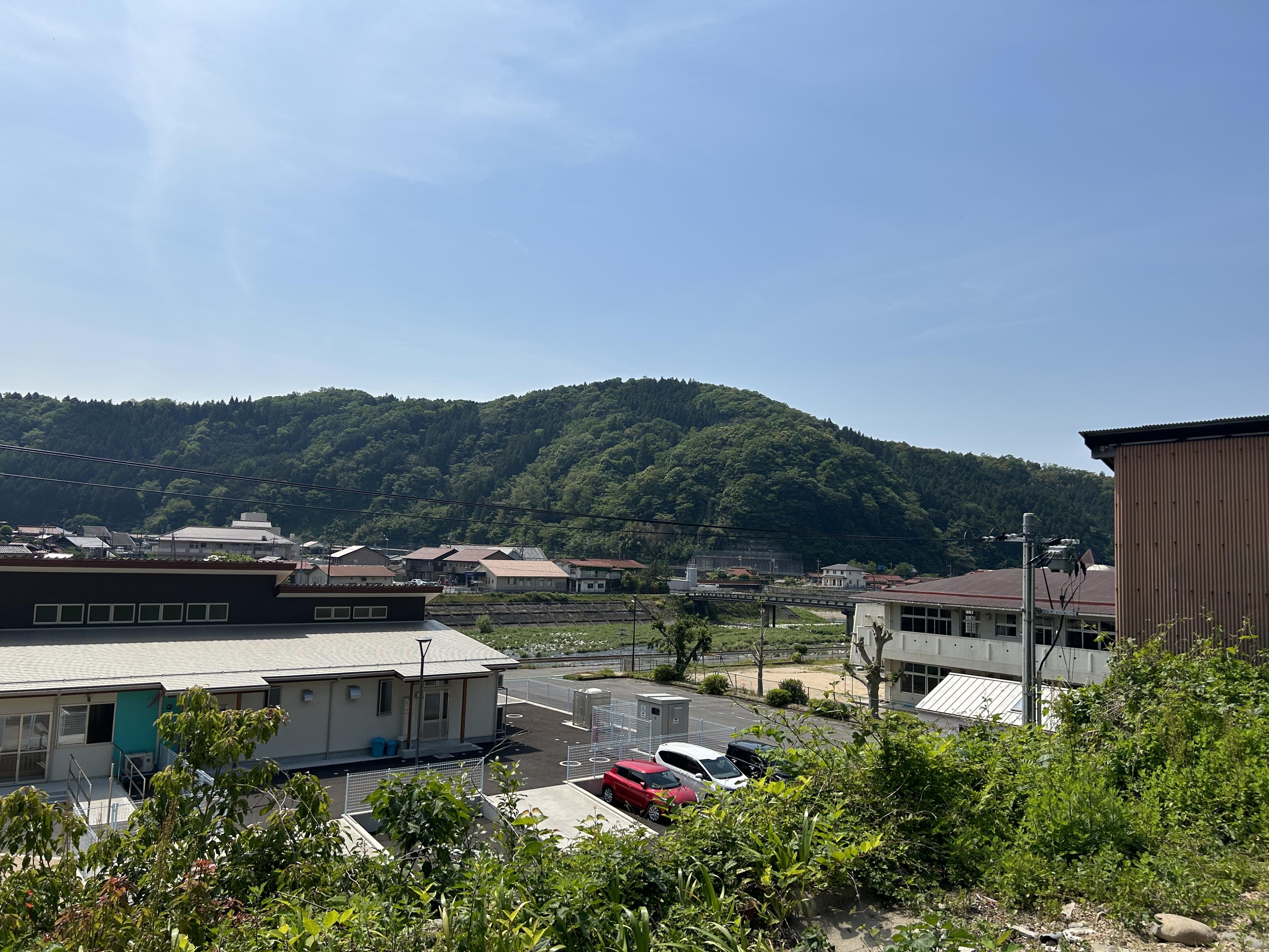 現地土地／晴天時の風景