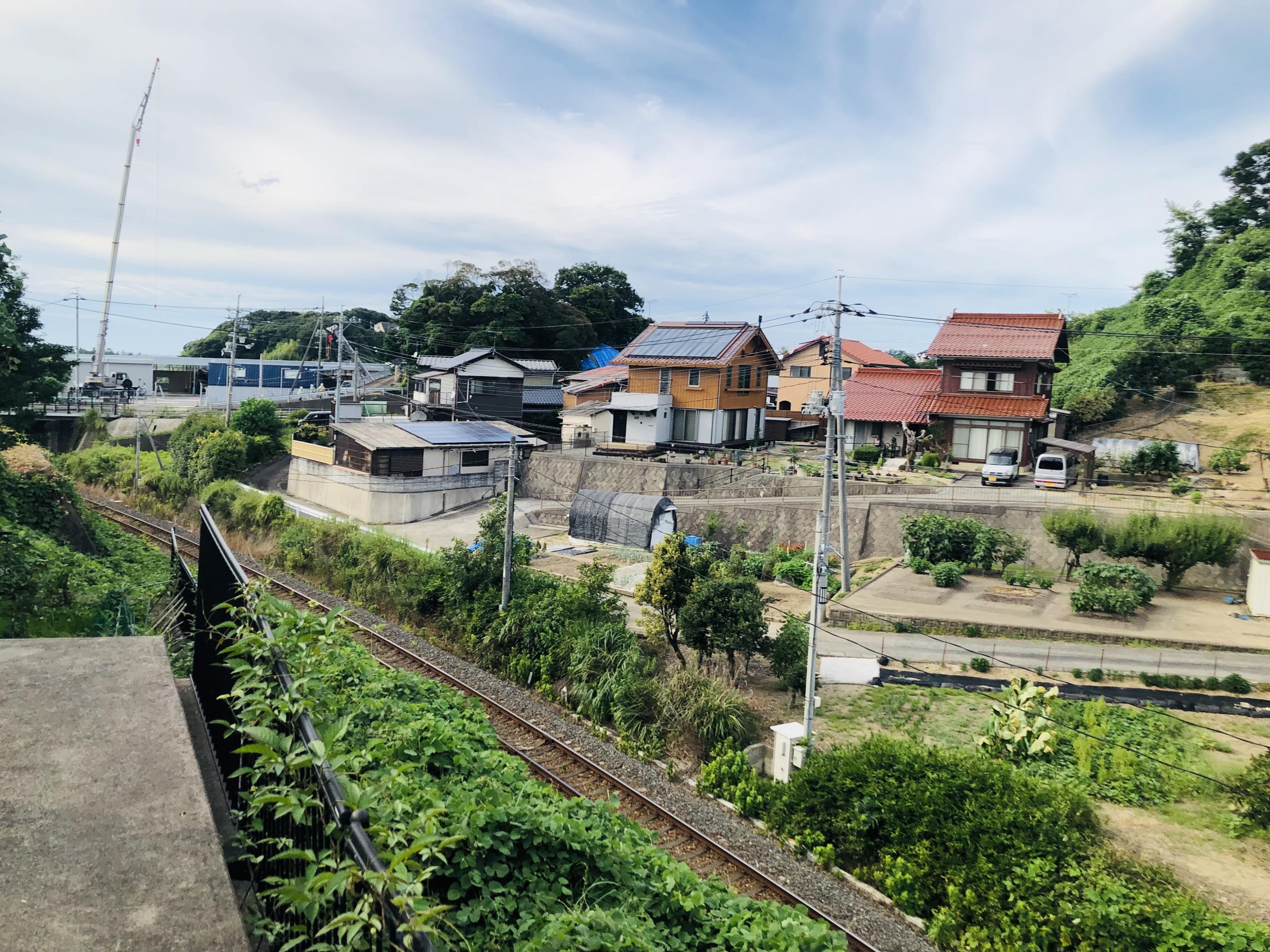 現地土地／宅地から見える景色