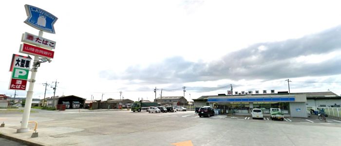 ローソン都野津店 (550m)