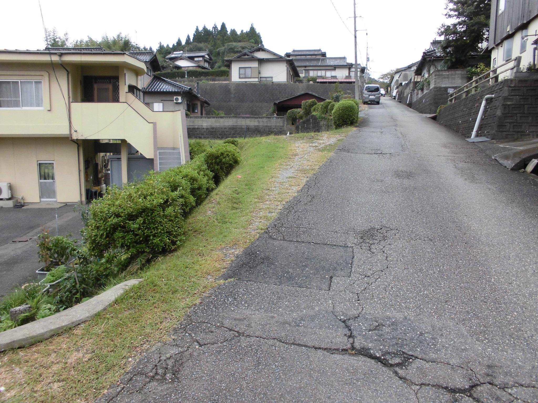現地土地（前面道路含む）／接道状況（市道）