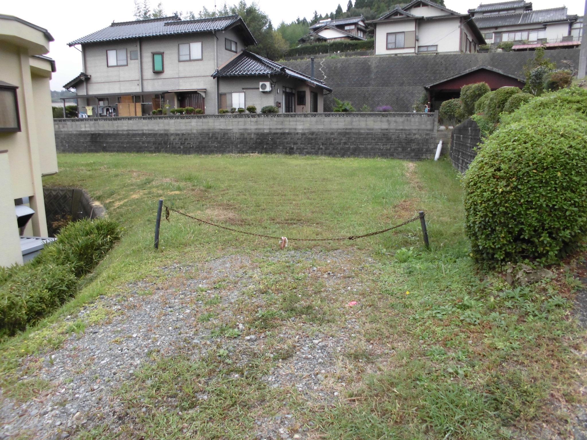 現地土地／西側