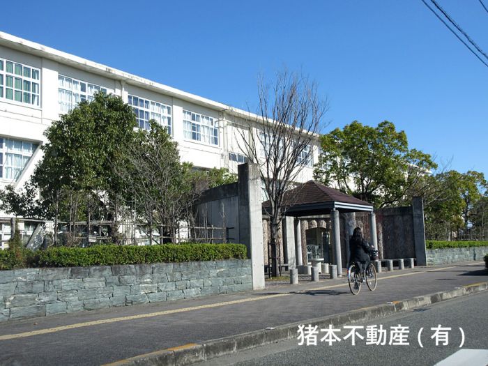 城東中学校 (1,100m)