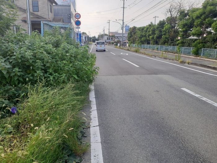 前面道路