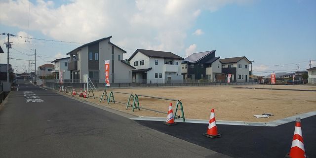 分譲地前面道路