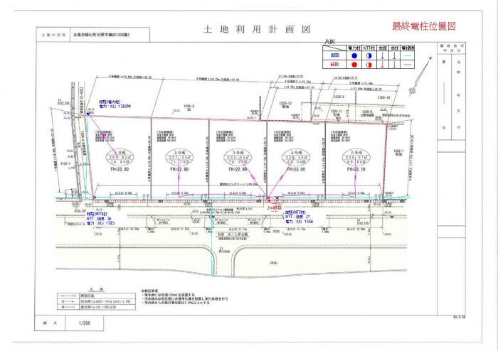 電柱図【リッツガーデン飯山Ⅲ】