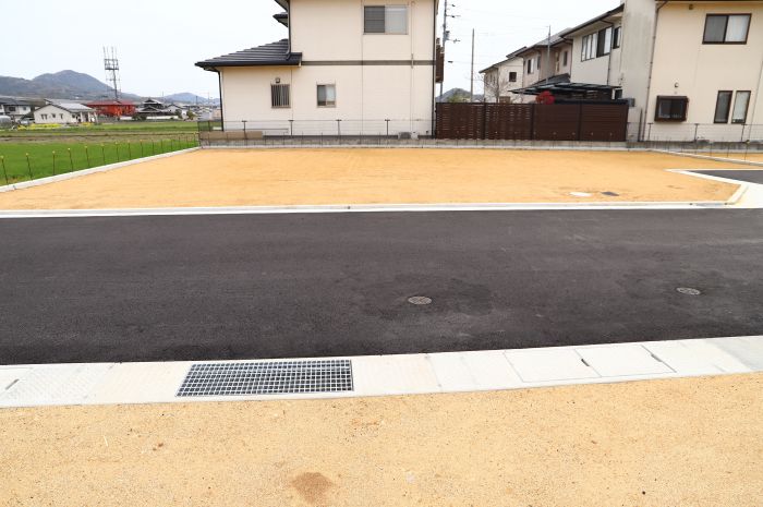 6号地　西から撮影【ルーツガーデン下田井Ⅱ】