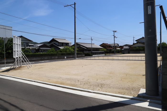 1号地　南西から撮影【クレアガーデン檀紙Ⅱ】