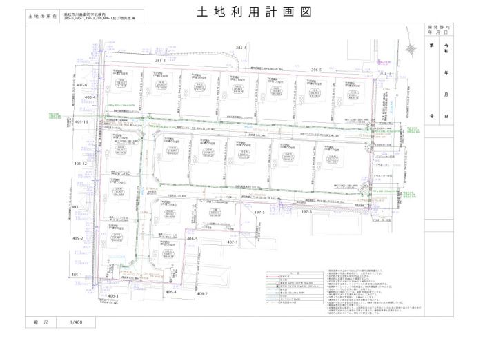 土地利用計画図【アイタウン川島Ⅱ】