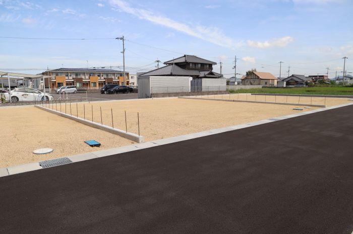 ２号地　南西から撮影【ルーツガーデン善通寺】