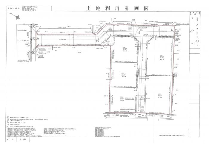 土地利用計画図【ルーツガーデン善通寺】