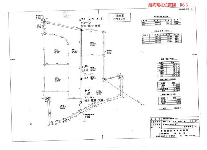 電柱図【キャッスルガーデン城西Ⅱ】