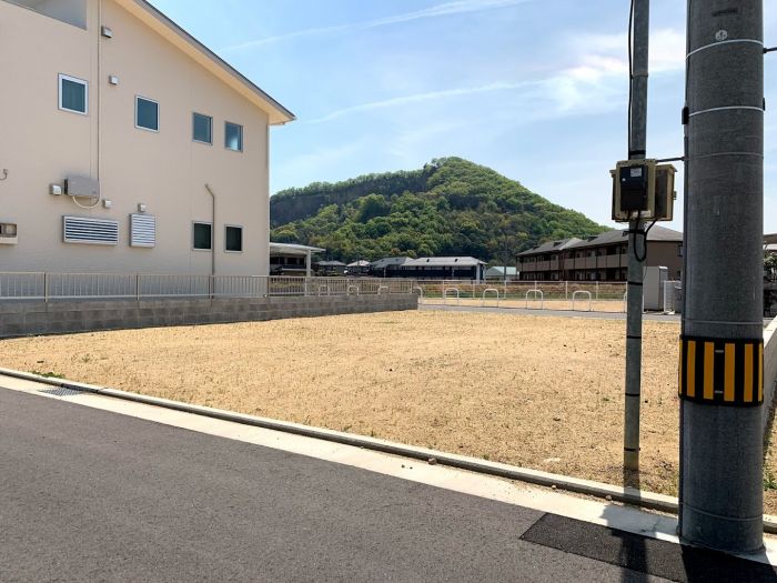 37号地　北西から撮影【アップガーデン上林Ⅰ・Ⅱ】