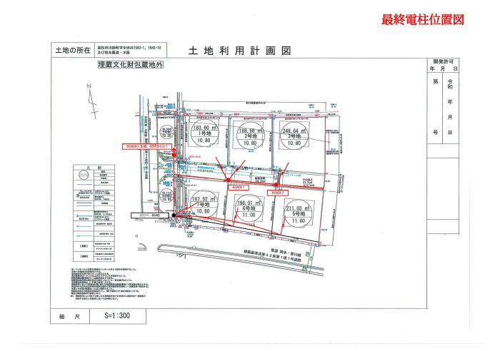 電柱図①【アイタウン川部】