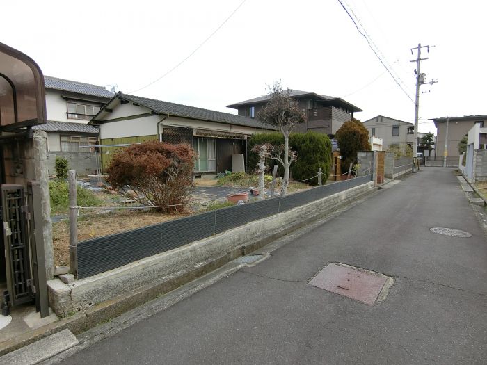 解体後、更地渡しとなります